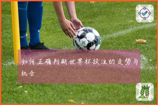 如何正确判断世界杯投注的走势与机会