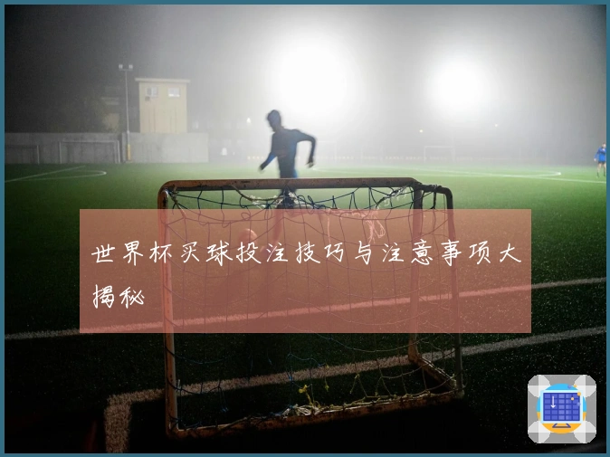 世界杯买球投注技巧与注意事项大揭秘